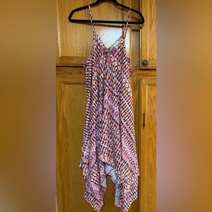 Jessica Simpson Pink and Blue Checkered Dress